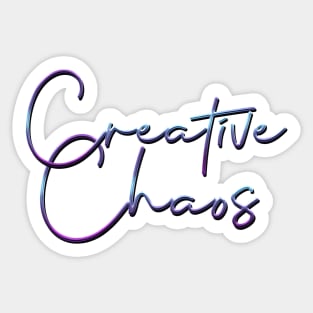 Creative Chaos Sticker